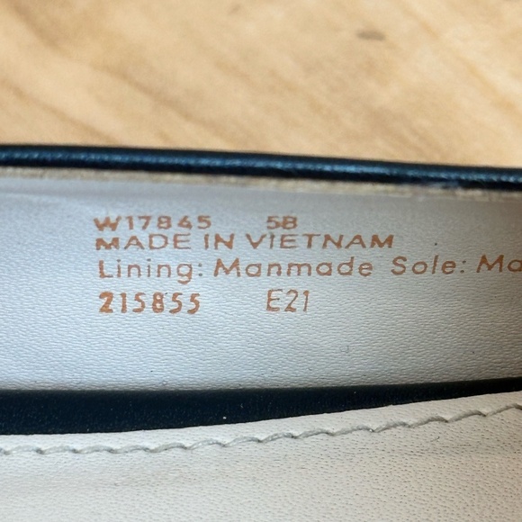 EUC Cole Haan 360 Grand Series Women's Black Leather Flats Pointed Toe Size 5 - Picture 12 of 16